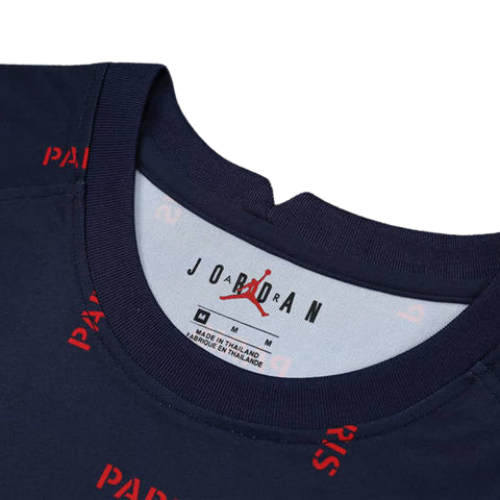 KIT MAILLOT + SHORT À DAMIER PSG X JORDAN 2021/22