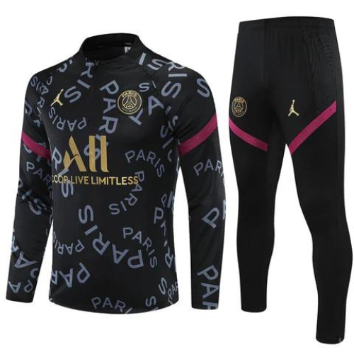 KIT VESTE GRAFFITI ZIPPÉE + SURVÊTEMENT PSG 2021/22