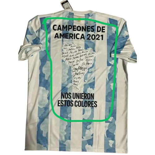 MAILLOT ARGENTINE DOMICILE CHAMPION COPA AMERICA 2021/22