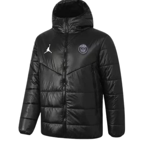 BLOUSON D'HIVER JORDAN PSG TOTAL BLACK 2021/22