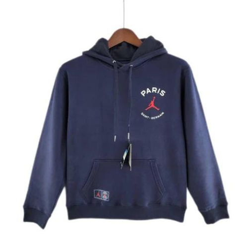 SWEAT BLEU À CAPUCHE PSG X JORDAN 2022/23
