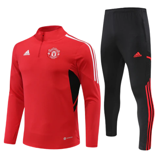 KIT VESTE ROUGE + SURVÊTEMENT MANCHESTER UNITED 2022/23