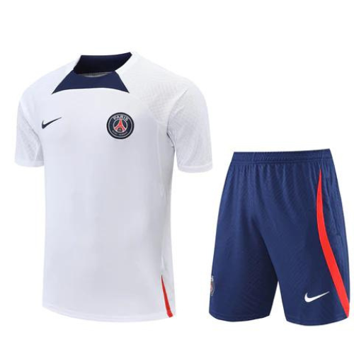 KIT MAILLOT BLANC + SHORT PSG 2022/23