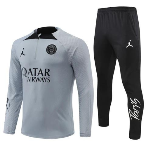 KIT VESTE GRISE + SURVÊTEMENT PSG 2022/23