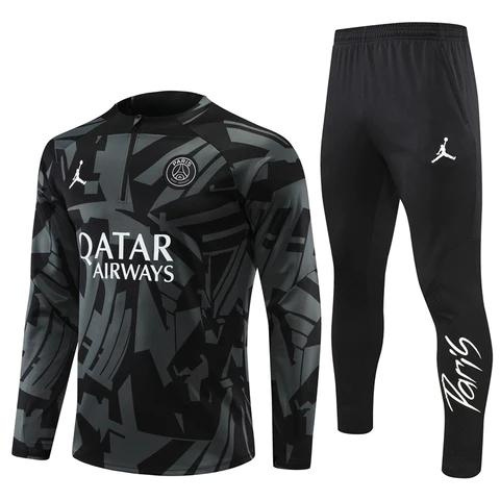 KIT VESTE GRISE + SURVÊTEMENT PSG 2022/23