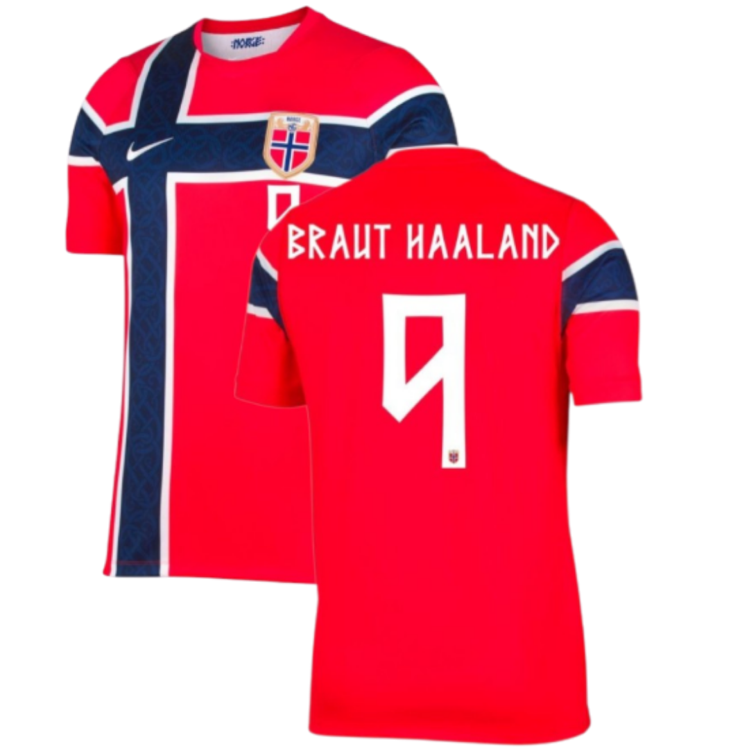 MAILLOT NORVÈGE DOMICILE 2026/27 PERSONNALISATION HAALAND