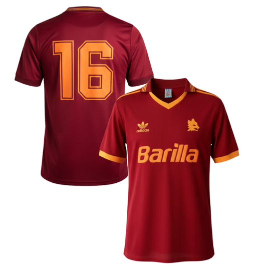 ROMA 1992/1993 RÉTRO [ ESORDIO TOTTI ] + NUMÉRO PERSONNALISÉ