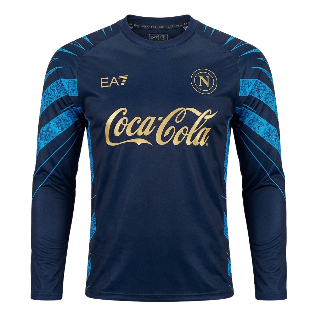 MAILLOT D'ENTRAÎNEMENT NAPOLI MANCHES LONGUES 2025/26