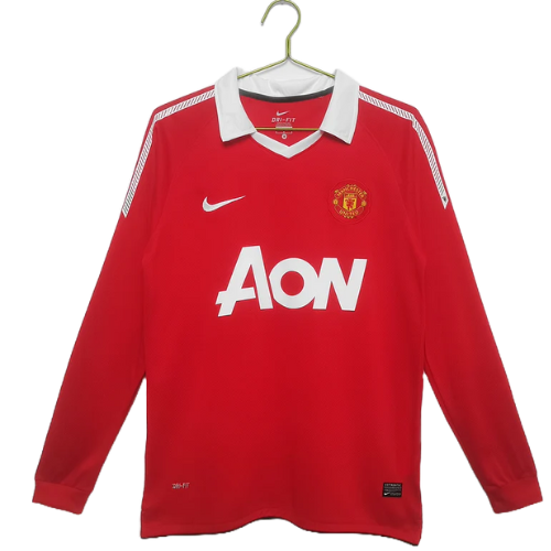 MAILLOT MANCHESTER UNITED 2010/11 MANCHES LONGUES
