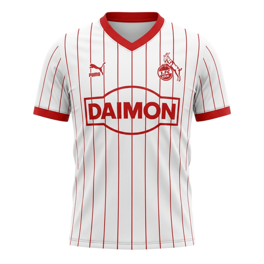MAILLOT EXTÉRIEUR FC KÖLN 1985/86 RÉTRO