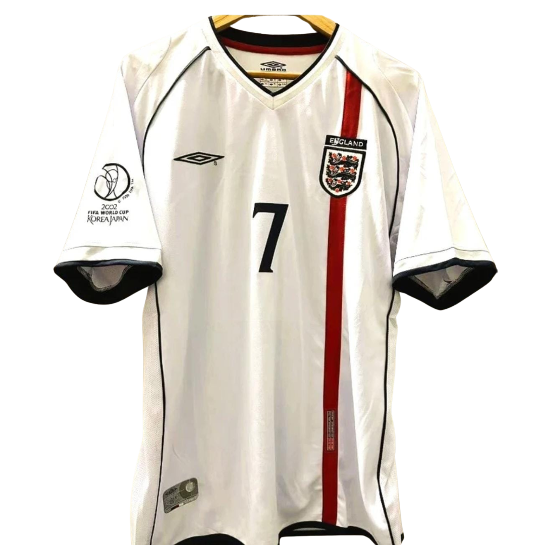 MAILLOT ANGLETERRE DOMICILE 2002