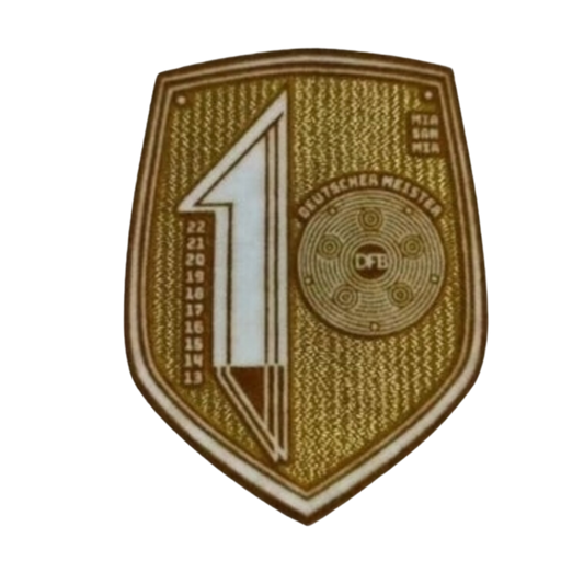 DECACHAMPION PATCH 10X CHAMPION DE LA BUNDESLIGA DU BAYERN MUNICH