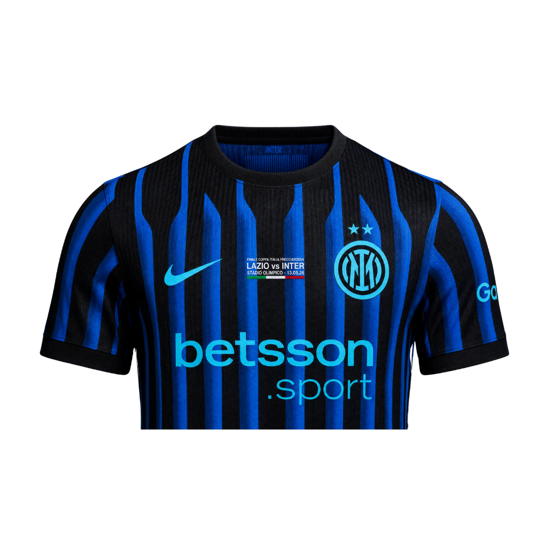 MAILLOT INTER COPPA ITALIA 2026/27 (PATCH DE LA FINALE OFFERT)