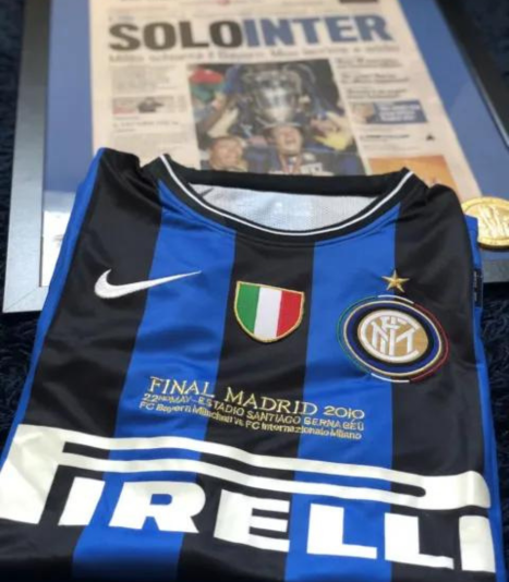 MAILLOT RÉTRO INTER DOMICILE FINALE MADRID 2009/10