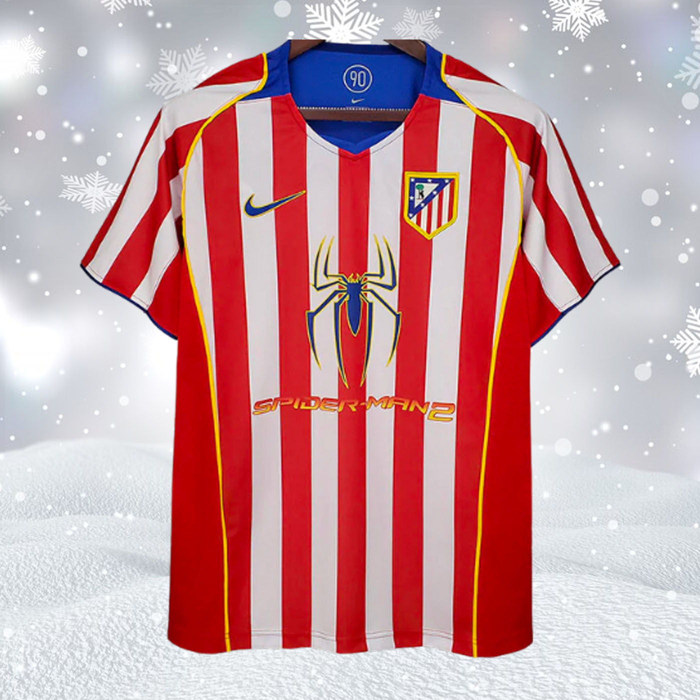 MAILLOT RÉTRO ATLETICO MADRID DOMICILE 2004/05