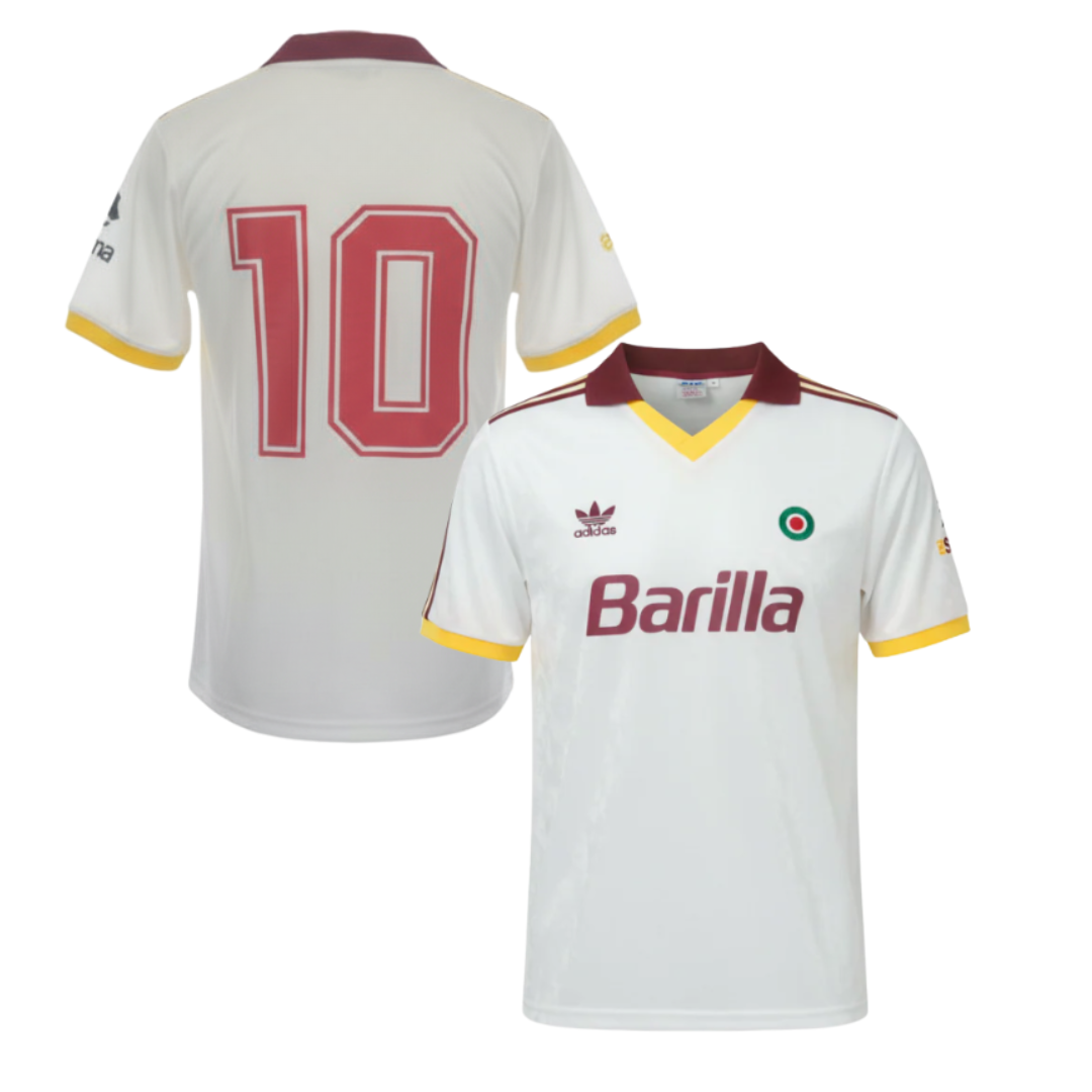 ROMA 1991/1992 EXTÉRIEUR [ GIANNINI ] + NUMÉRO PERSONNALISÉ