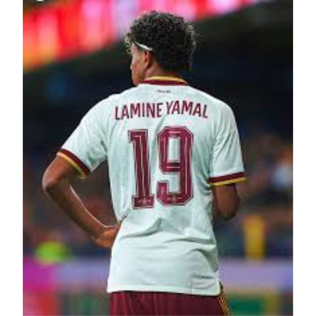 MAILLOT ESPAGNE EXTÉRIEUR 2026/27 PERSONNALISATION LAMINE YAMAL
