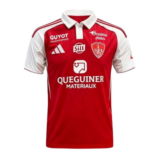MAILLOT STADE BRESTOIS HOME 2025/26