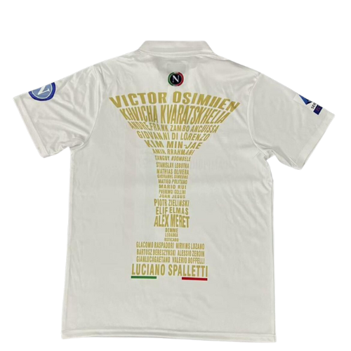 MAILLOT NAPOLI SCUDETTO BLANC 22/23