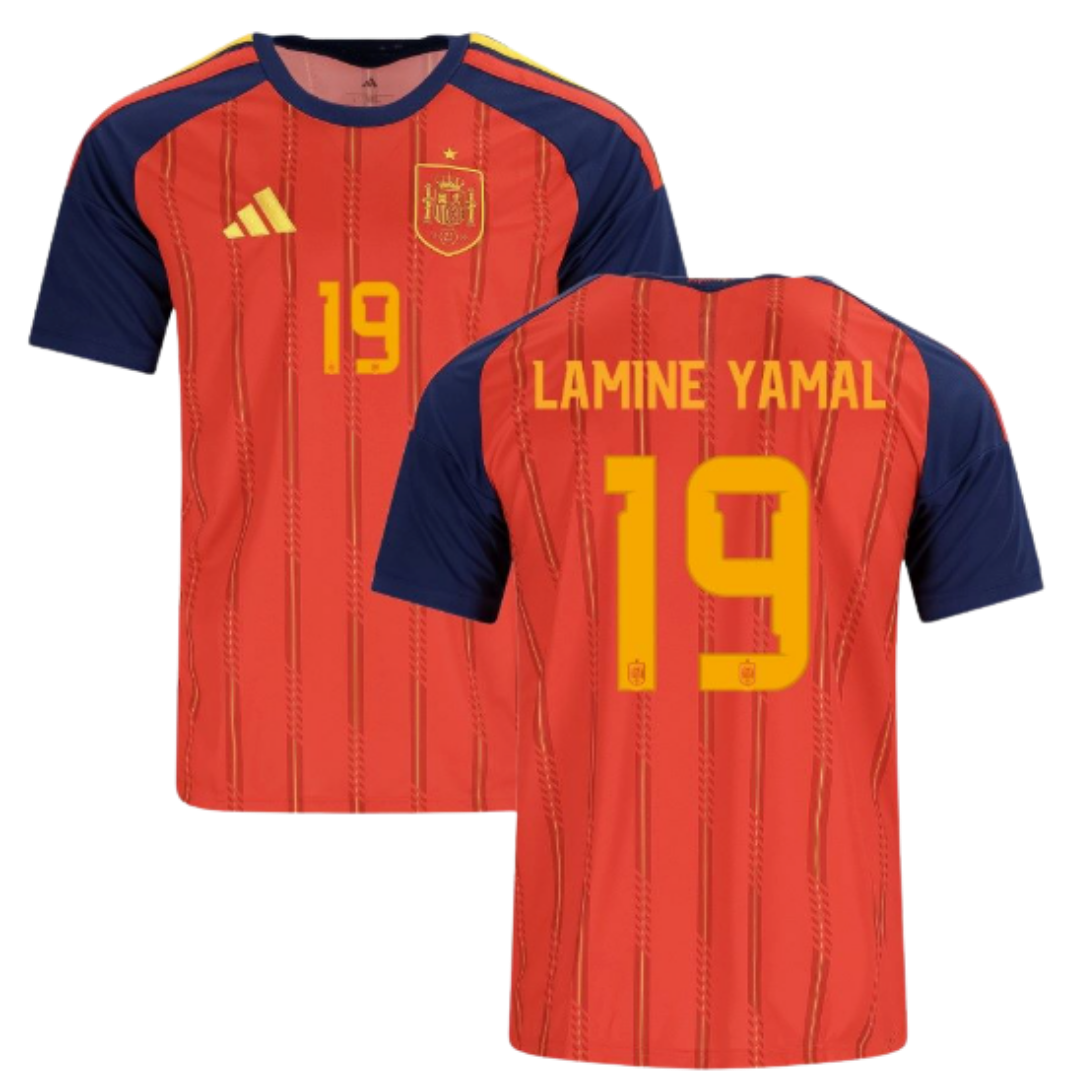 MAILLOT ESPAGNE DOMICILE 2026/27 PERSONNALISATION LAMINE YAMAL