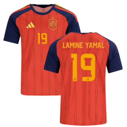 MAILLOT ESPAGNE DOMICILE 2026/27 PERSONNALISATION LAMINE YAMAL