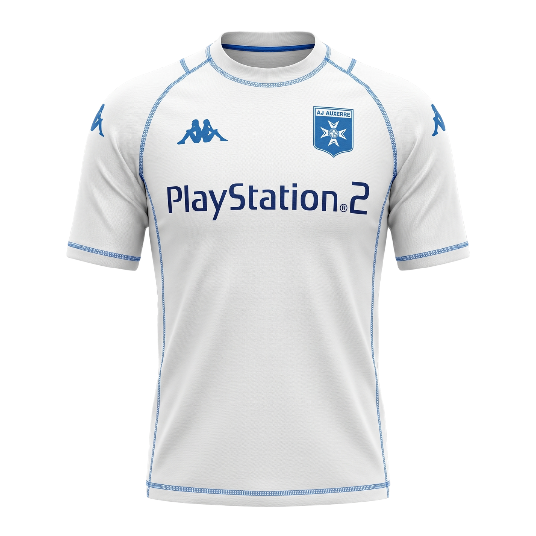 MAILLOT VINTAGE AUXERRE AWAY 2002/03