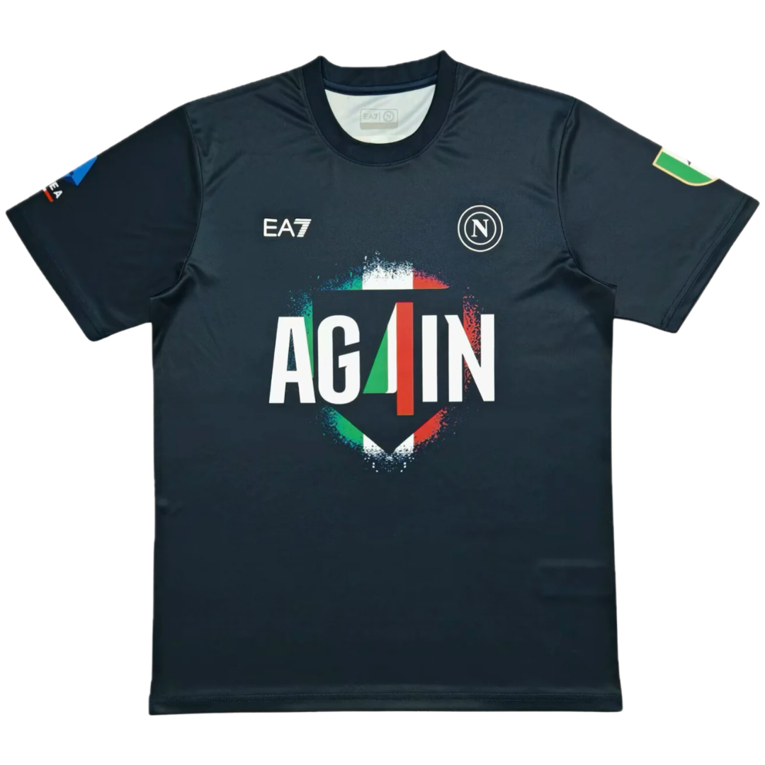 MAILLOT NAPOLI CHAMPION 2024/25