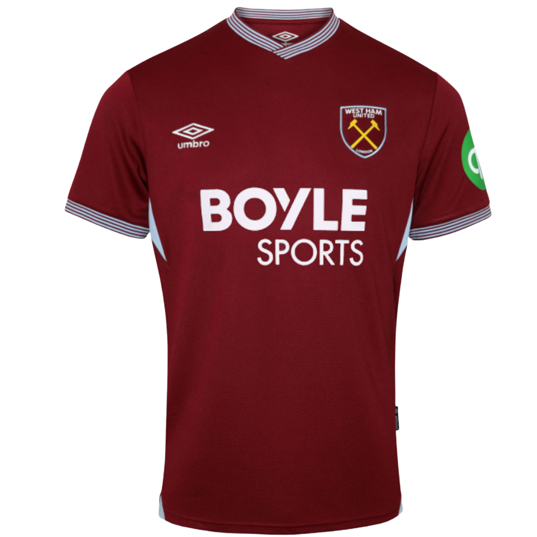 MAILLOT DOMICILE WEST HAM 2025/26