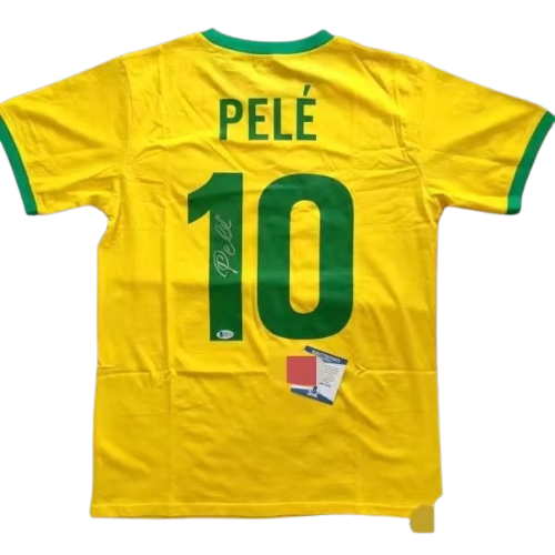 MAILLOT BRÉSIL SIGNATURE PELÉ