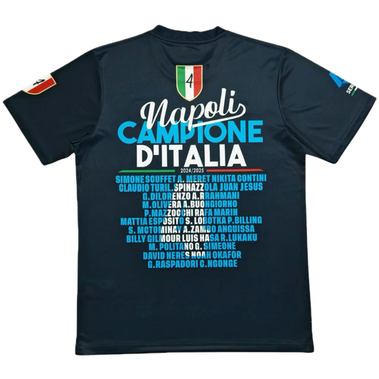 MAILLOT NAPOLI CHAMPION 2024/25