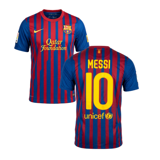 MAILLOT RÉTRO BARCELONA 2011/12 PERSONNALISATION MESSI