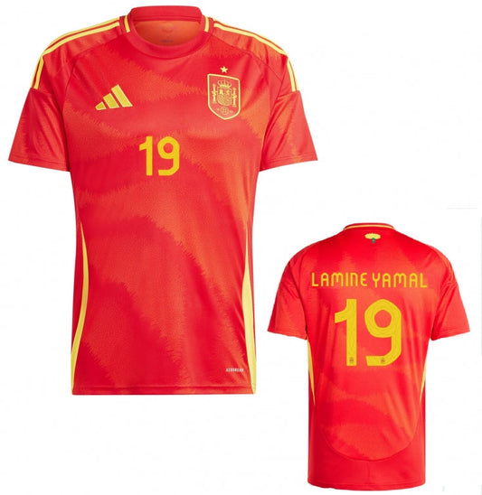 MAILLOT ESPAGNE DOMICILE LAMINE YAMAL 2024/25