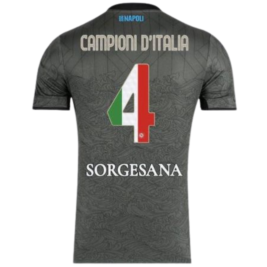 TROISIÈME MAILLOT NAPOLI SPECIAL CHAMPIONS D'ITALIE 2024/25