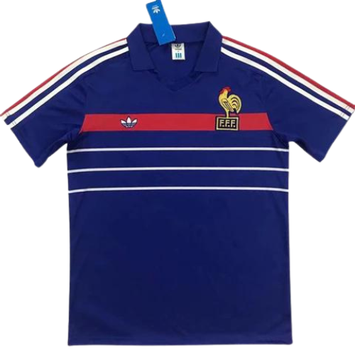 MAILLOT RÉTRO FRANCE DOMICILE 1984/85