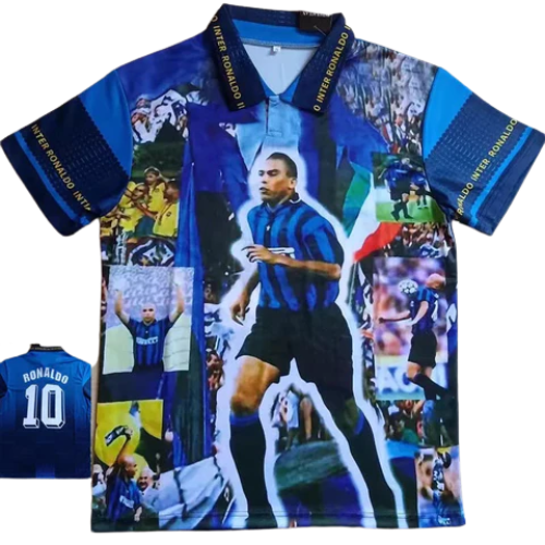 MAILLOT INTER RÉTRO RONALDO ÉDITION SPÉCIALE 1997/98
