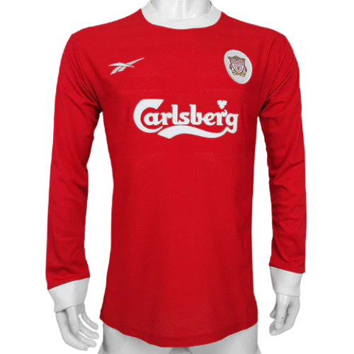MAILLOT MANCHES LONGUES RÉTRO LIVERPOOL DOMICILE 1998/99