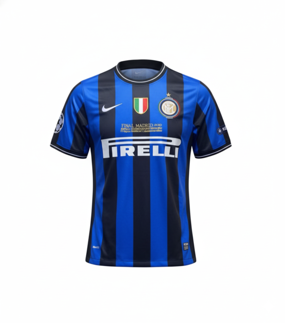 MAILLOT RÉTRO INTER DOMICILE FINALE MADRID 2009/10