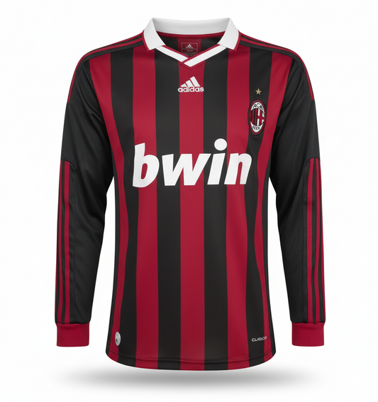 MAILLOT MANCHES LONGUES RÉTRO MILAN DOMICILE 2009/10