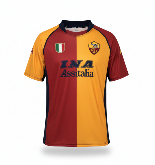 MAILLOT RÉTRO ROMA DOMICILE 2001/02