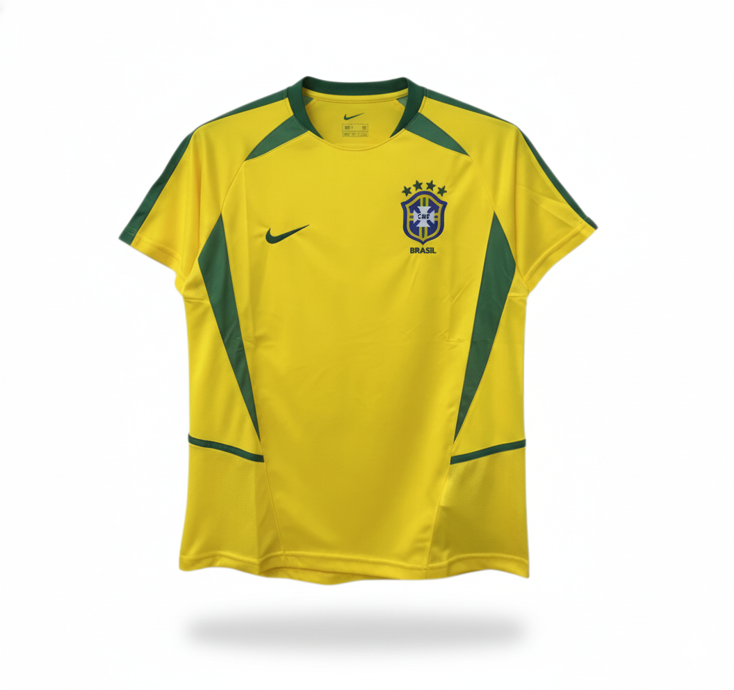 MAILLOT RÉTRO BRÉSIL DOMICILE 2002/03