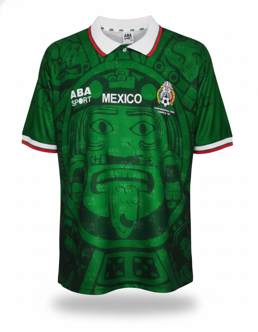MAILLOT RÉTRO MEXIQUE DOMICILE 1998/99