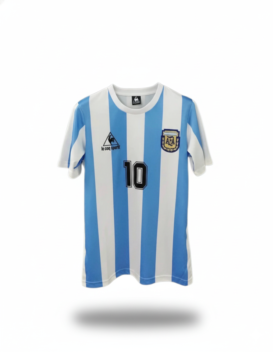 MAILLOT RÉTRO ARGENTINE DOMICILE 1986/87