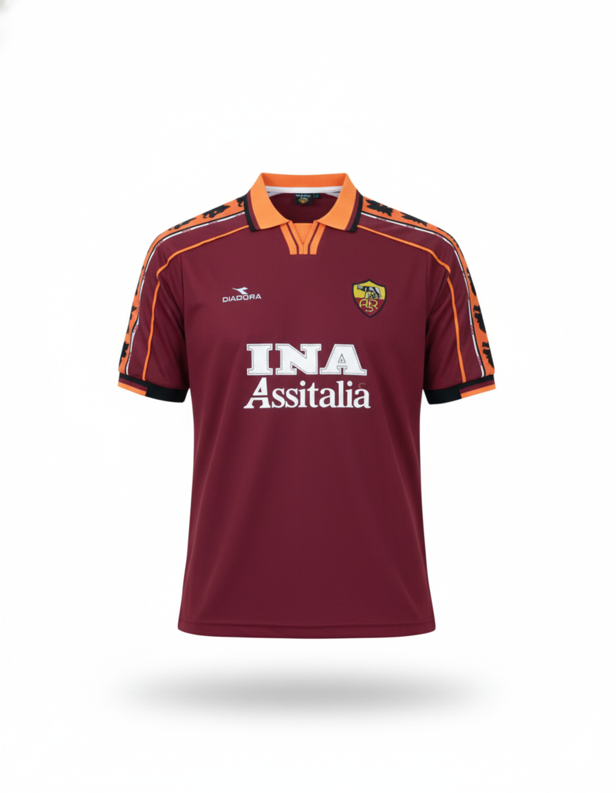 MAILLOT RÉTRO ROMA DOMICILE 1997/98