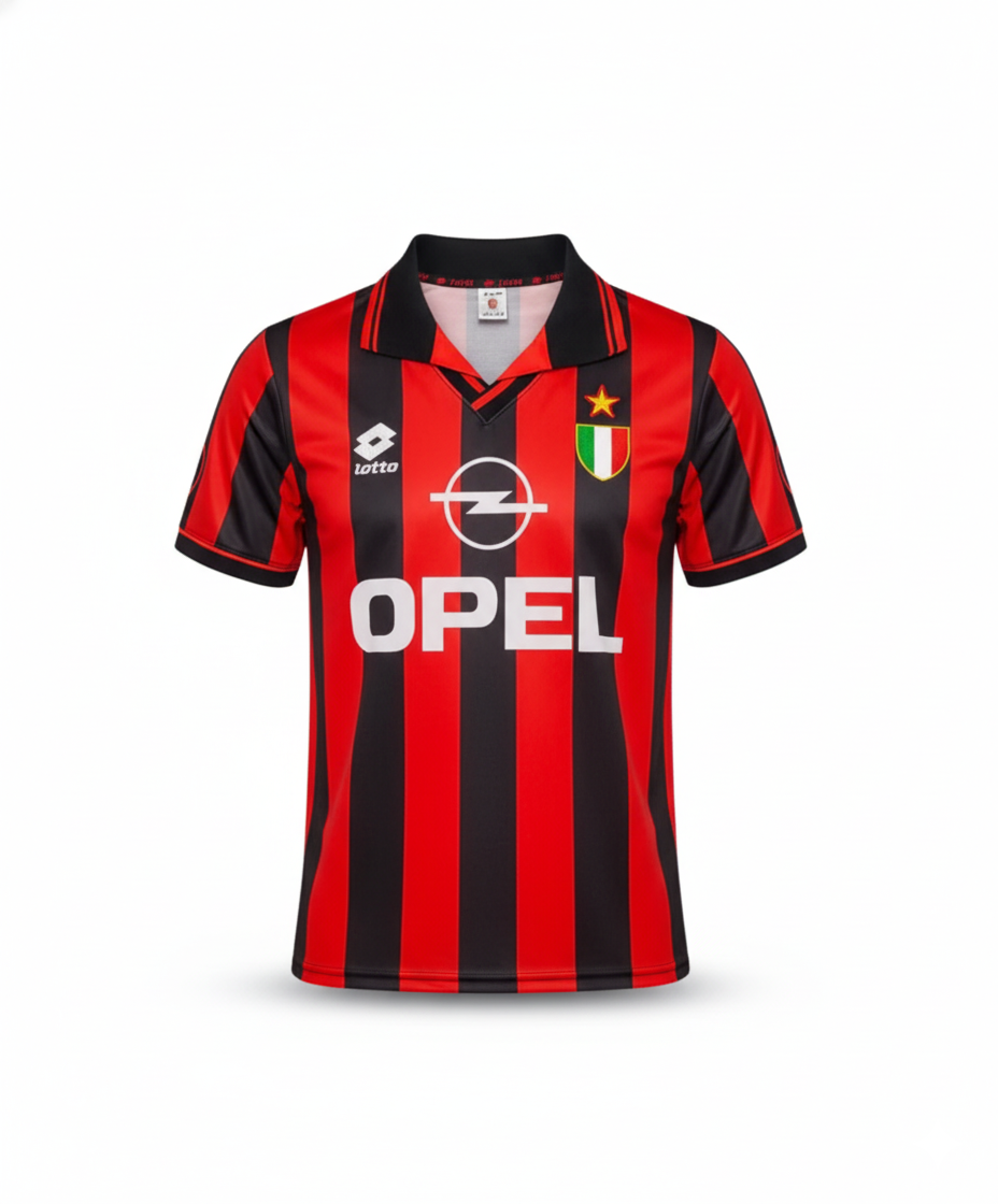 MAILLOT RÉTRO MILAN DOMICILE 1996/97