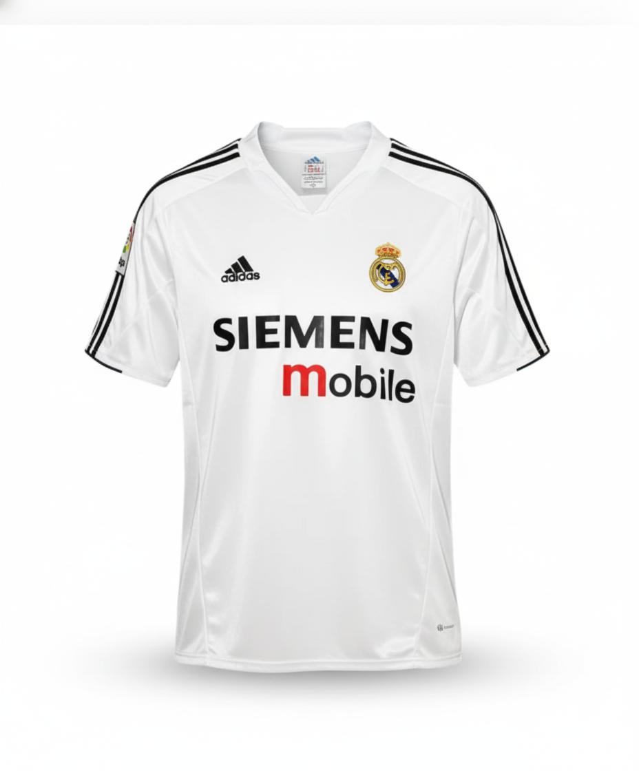 MAILLOT RÉTRO REAL MADRID DOMICILE 2004/05