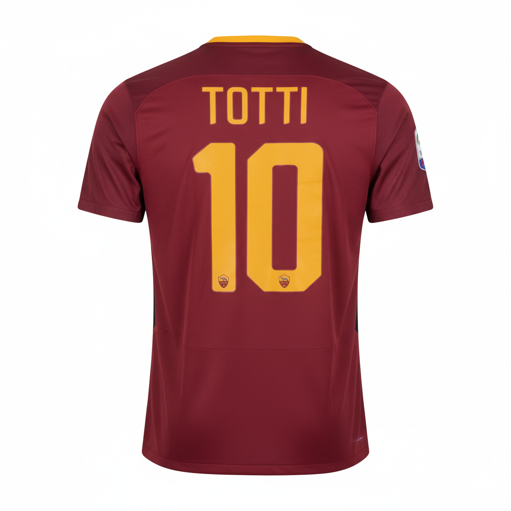 MAILLOT ROMA ÉDITION SPÉCIALE "ADDIO TOTTI" 2021/22