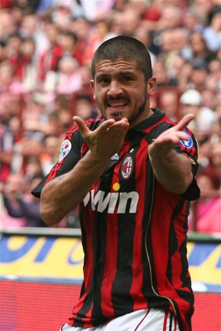 MAILLOT RÉTRO AC MILAN DOMICILE 2006-2007 + GATTUSO 8