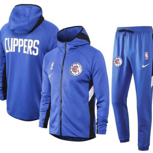 KIT VESTE ZIPPÉE À CAPUCHE NBA LA CLIPPERS 2021/22