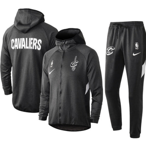 KIT VESTE ZIPPÉE À CAPUCHE + SURVÊTEMENT NBA CLEVELAND CAVALIERS 2021/22