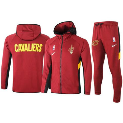 KIT VESTE ZIPPÉE À CAPUCHE + SURVÊTEMENT NBA CLEVELAND CAVALIERS 2021/22